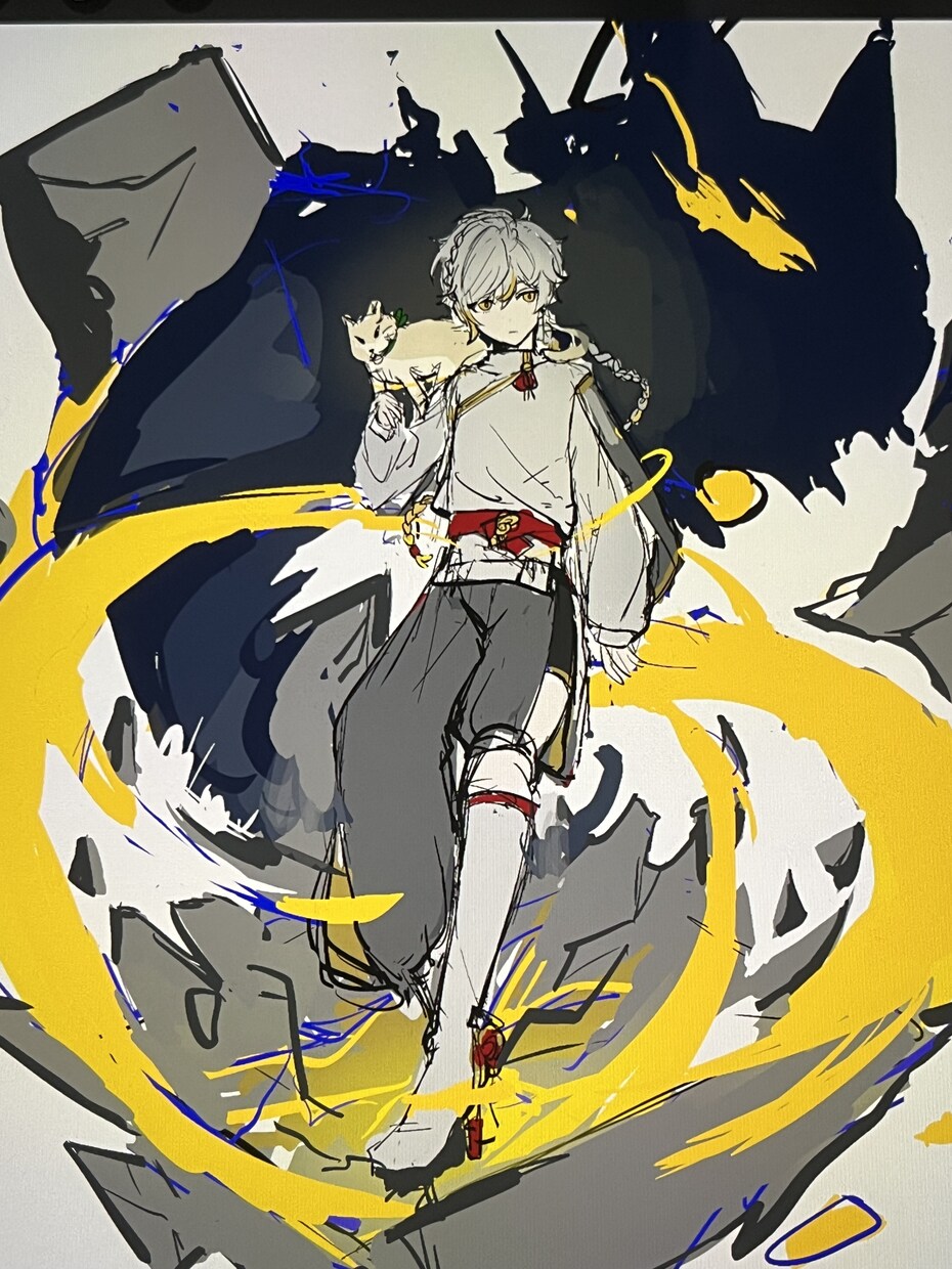 商用◯！立ち絵やMVイラストなど受付ています 1枚イラストが得意です！お急ぎ納品も可能なのでご相談ください イメージ5