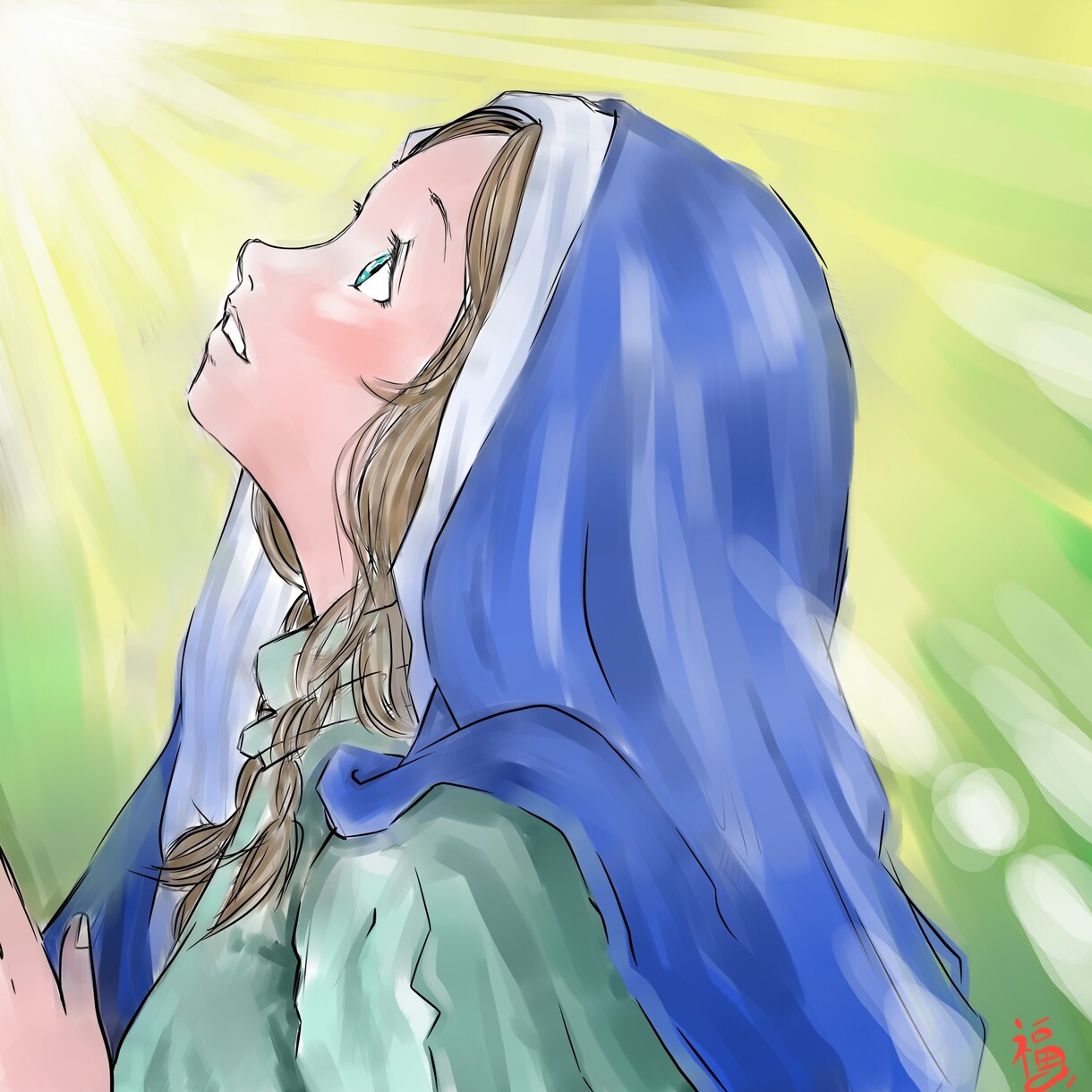絵葉書用イラスト制作します 暖かい描き味のイラストを絵葉書にしてみませんか？ イメージ3