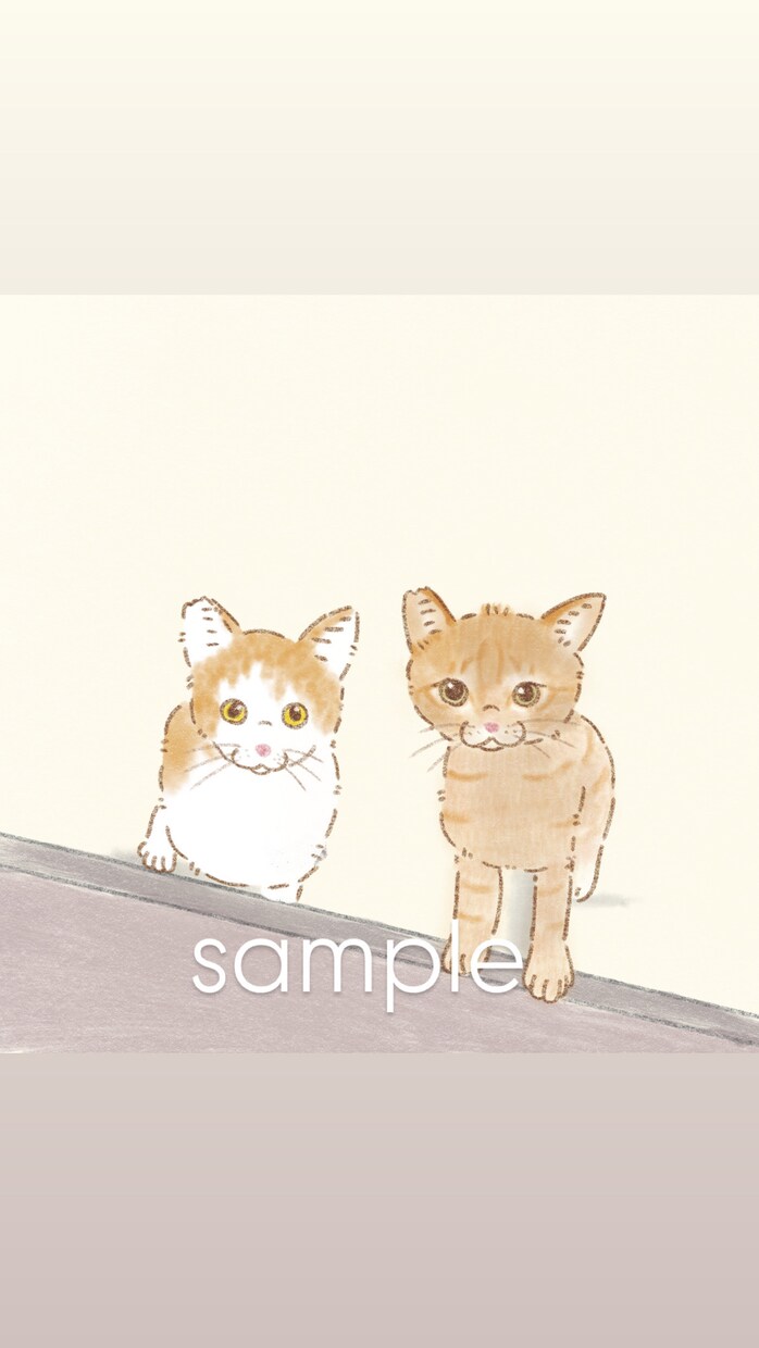 あなただけの特別なほっこりペットイラストを描きます 《プレゼントにも◎手書き風なイラスト♪) イメージ9