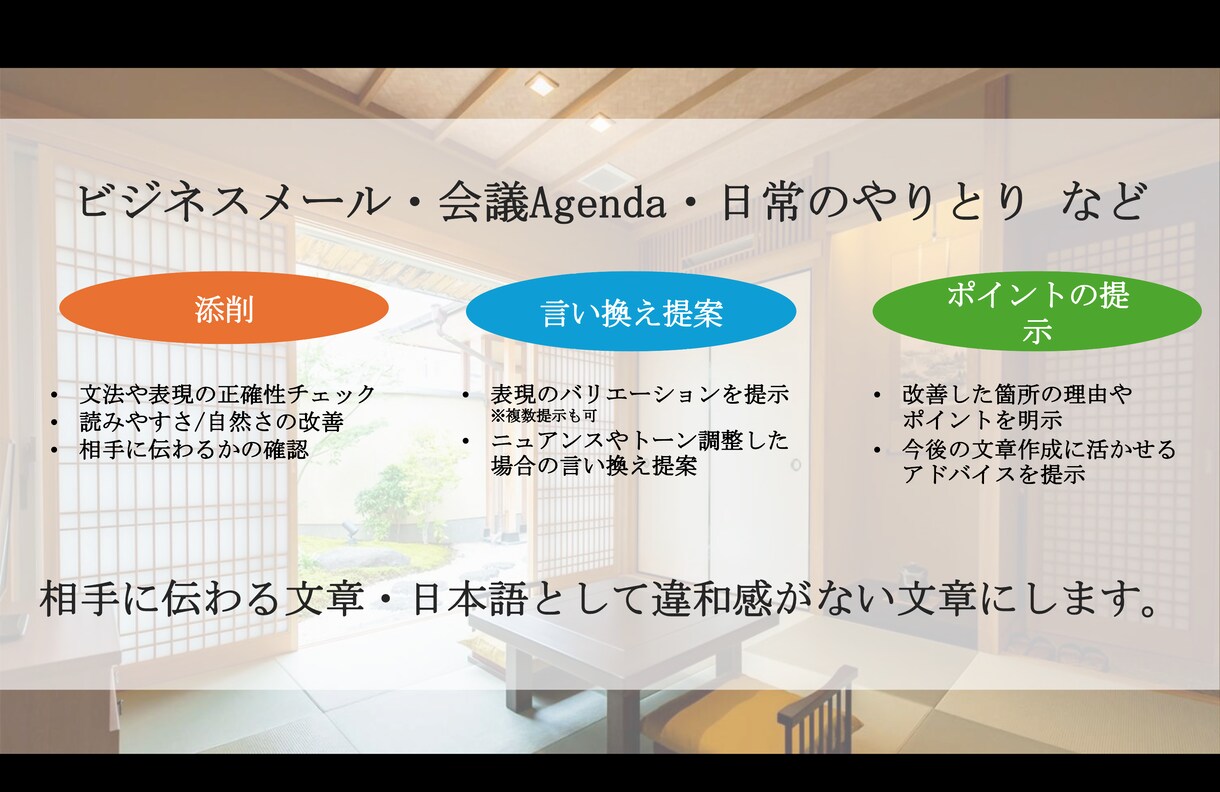 ビジネスの現場でも“伝わる文章”を仕上げます 現場目線で伝える、心に残る文章 イメージ1