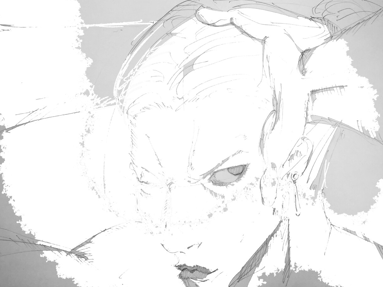 イラスト描きます 劇画チックなイラスト描きます。似顔絵承ります。 イメージ2