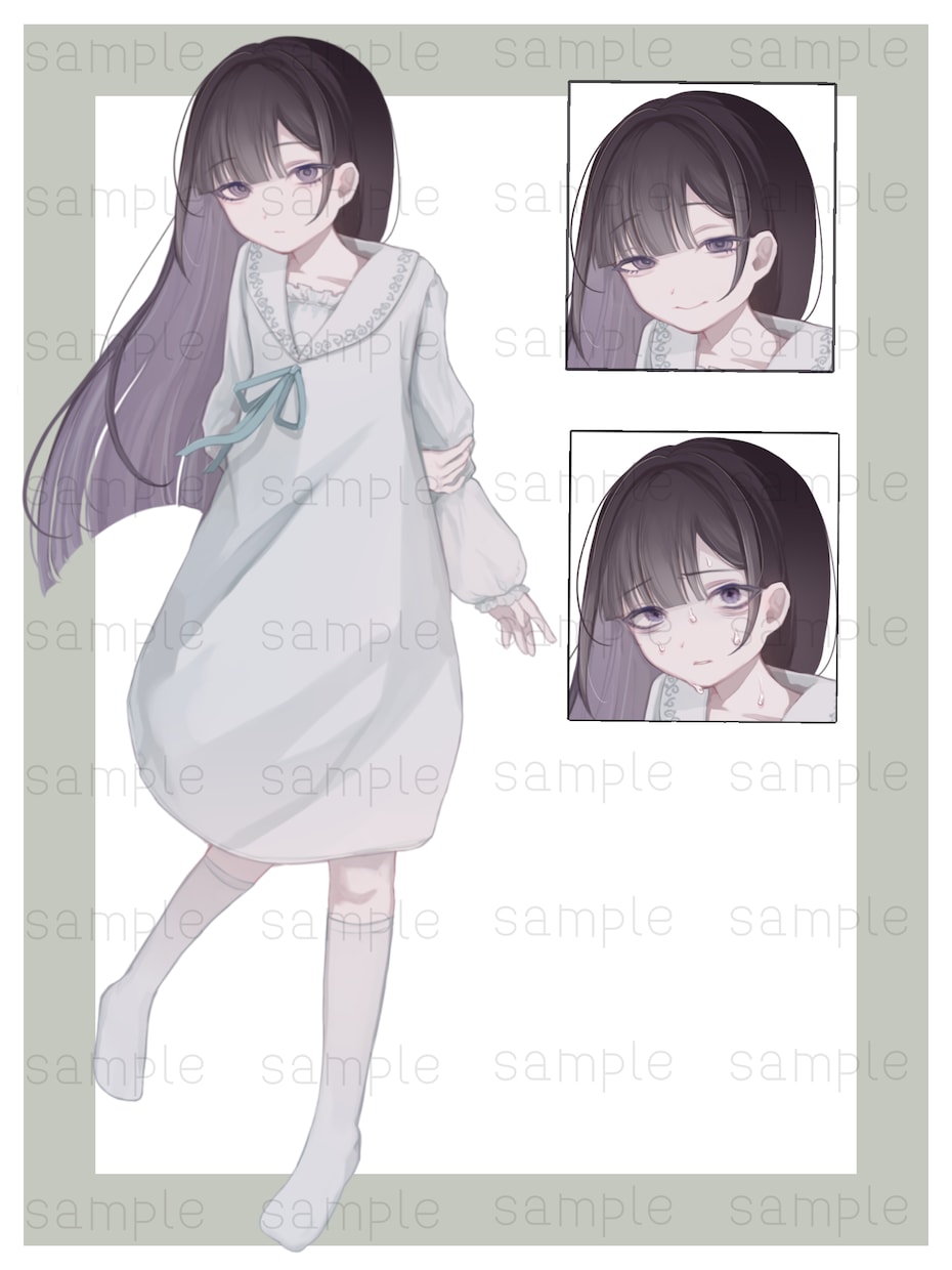 IRIAM、TRPG、MV、等の立ち絵描きます カッコイイ、可愛い色使いであなただけの立ち絵制作致します！ イメージ3