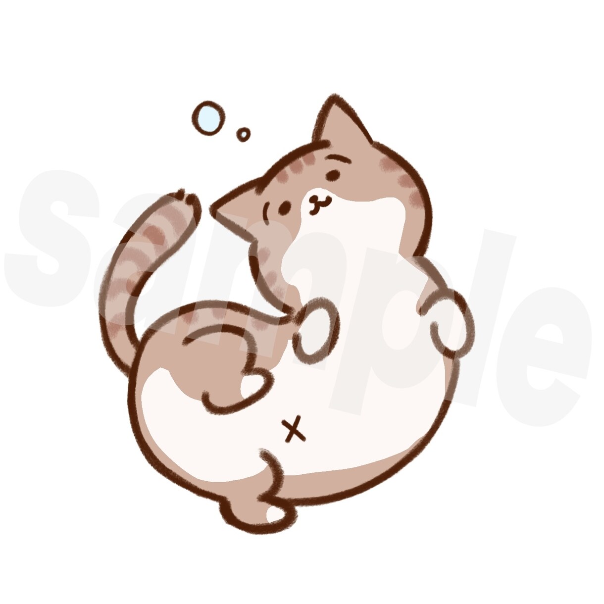 レトロでポップなかわいいイラストを描きます SNSや配信のイラスト！web、広告の挿絵もにおすすめ！ イメージ4
