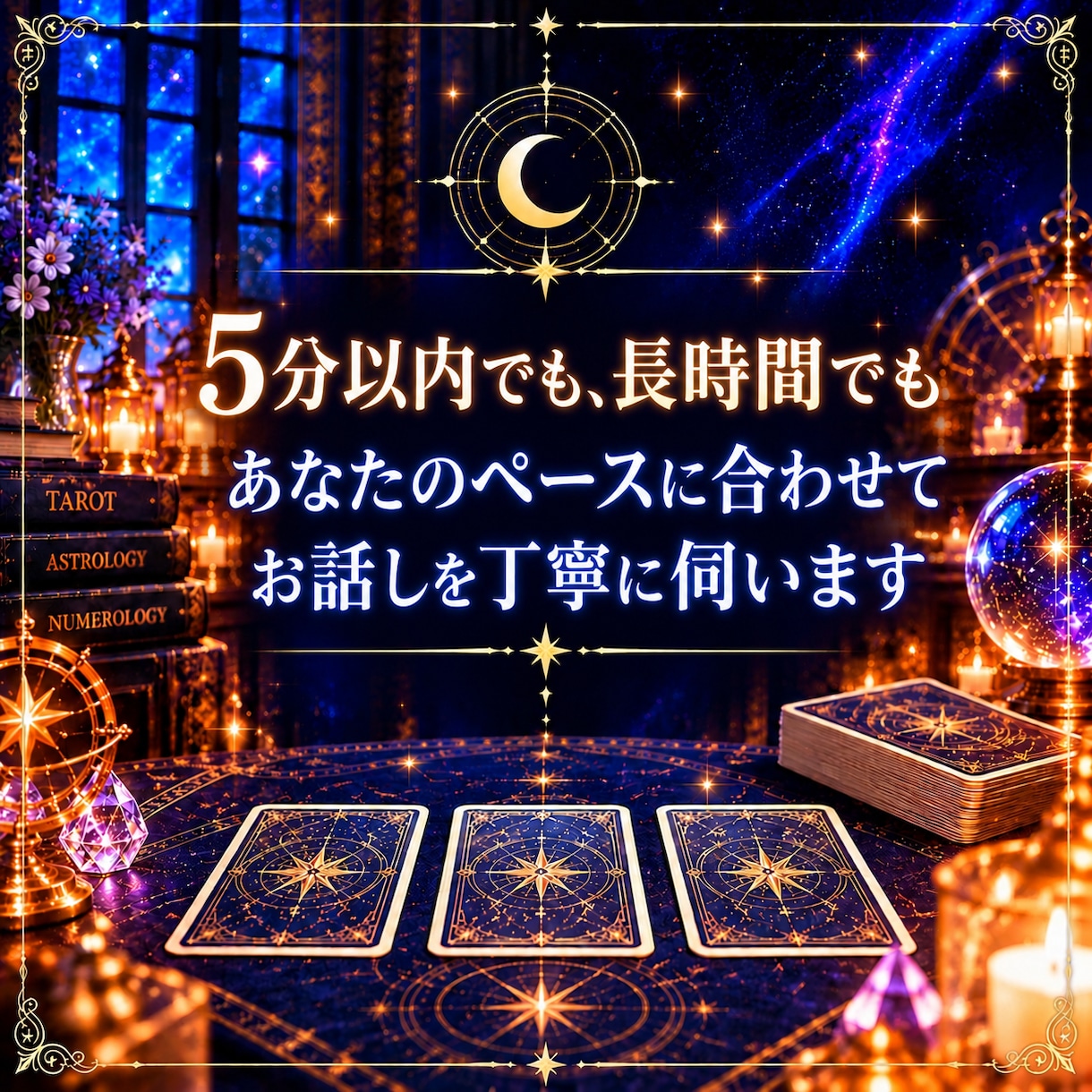 電話占い☆恋愛のお悩み霊感タロットで占います 相手の気持ち、二人の未来、倦怠期、別れた方が良いかなど イメージ2