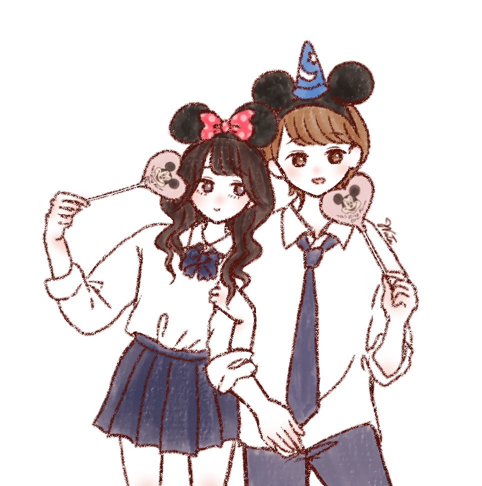 SNSで映えるふわっとしたかわいいイラスト描きます アイコン/挿絵/ウェルカムボードetc… イメージ5