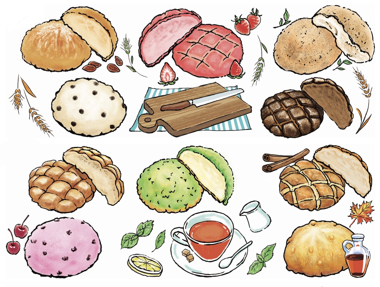 線画イラスト描きます 商用込み。人物、動物、植物、食物、製品など線画で描きます。 イメージ3