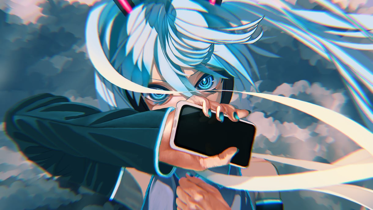 歌ってみた動画等のイラスト描きます 空気感の伝わるイラストを目指します イメージ3