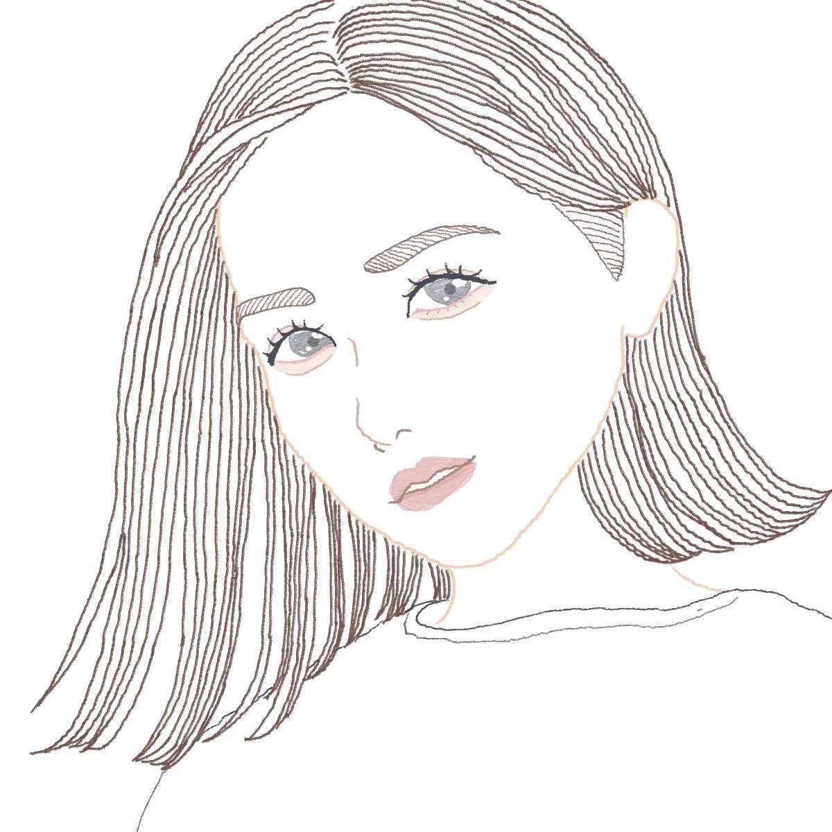 シンプルだけどどこかお洒落なイラスト描きます ☺︎真心価格☺︎《オプション料金全て５００円》 イメージ4