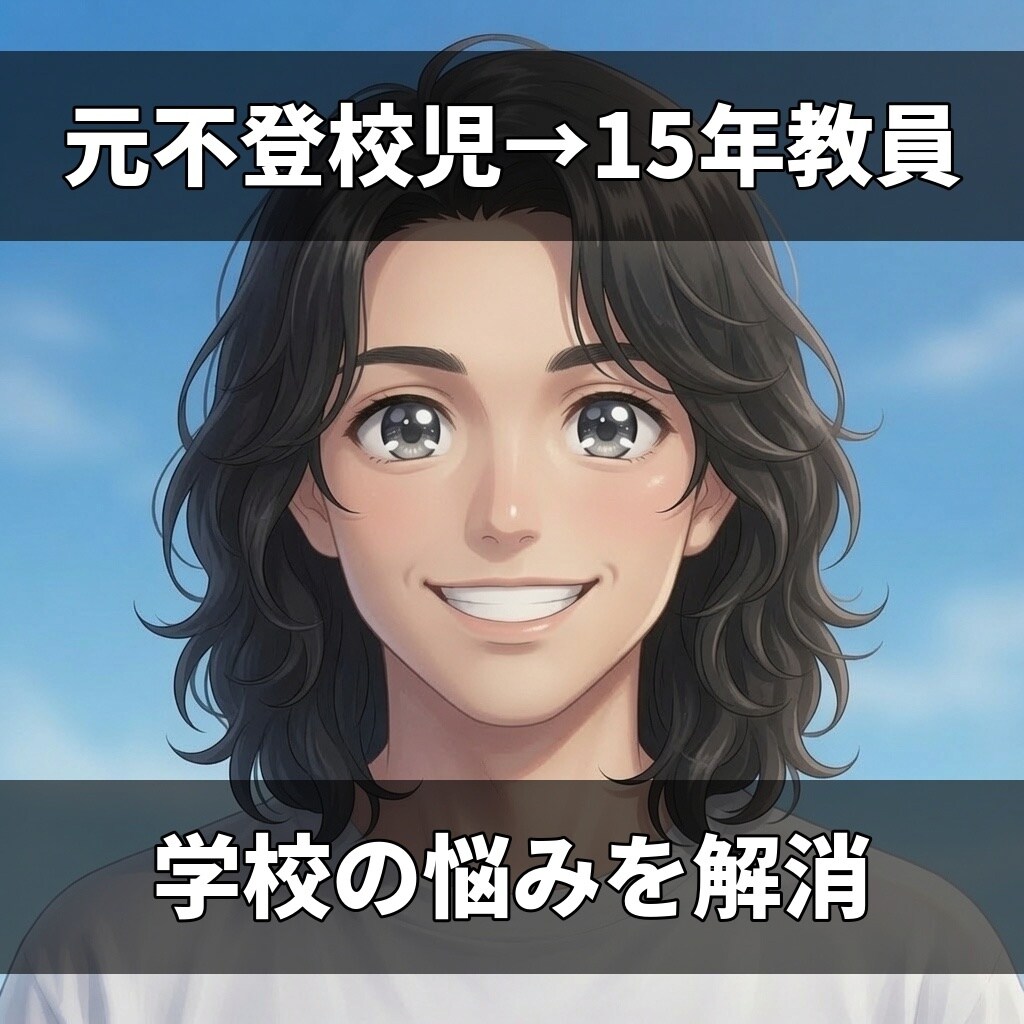 不登校や登校しぶりに悩むママの心❤️を軽くします ❤️教員15年→フリースクール経営者と話す「今どうするか」 イメージ1