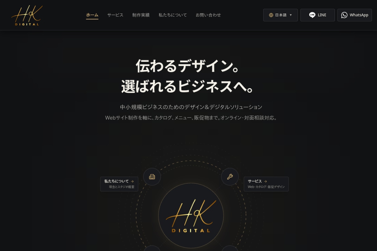 スマホ対応で集客に強いサイトを作りますます ホームページ制作｜デザインが伝わるから、選ばれる。 イメージ1