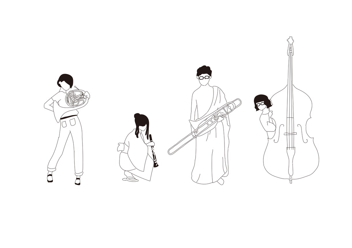 シンプルで爽やかなイラストを制作します 個人利用から商用利用までお気軽にご相談ください！ イメージ10