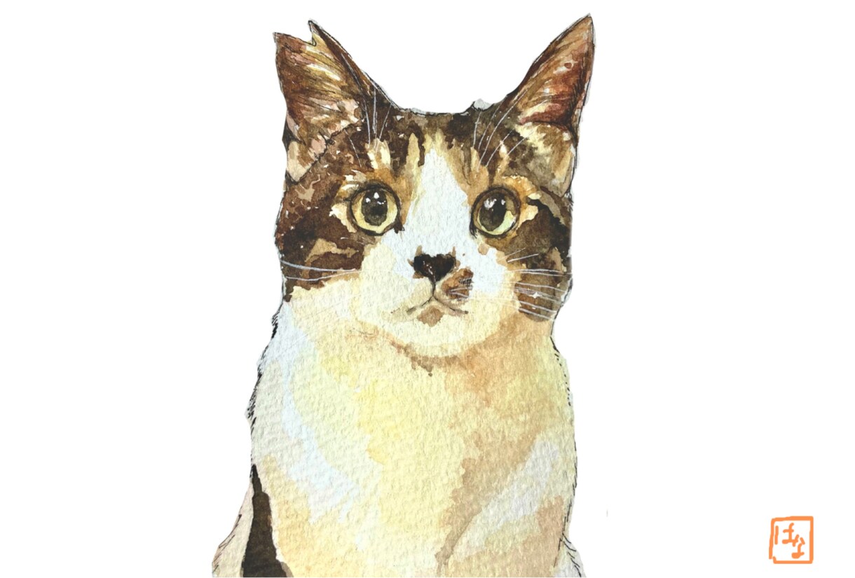 あなたのペット/好きな動物を描きます インテリアや思い出残しに！(アナログ水彩画) イメージ1