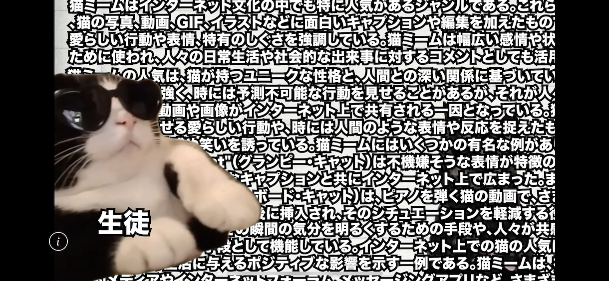 流行りの猫ミーム動画の制作を行います YouTubeshortsやTiktokなどへ投稿したい方へ イメージ2