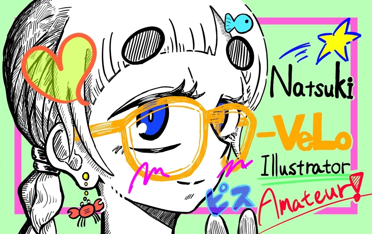 キャラクターイラスト（背景なし）描きます 彩度高いイラストをご所望の方向け。 イメージ1