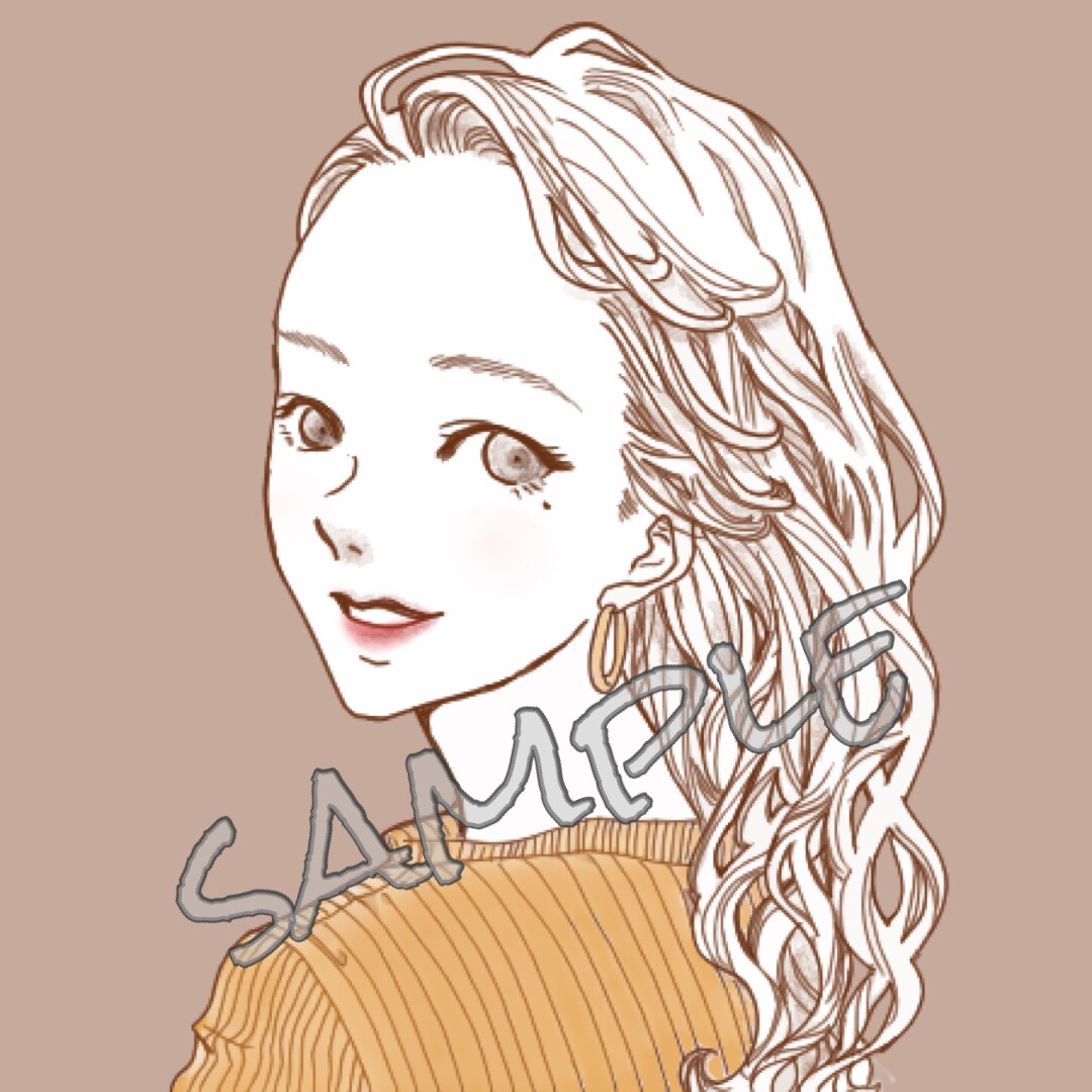 男性も女性もご要望に沿ったイラストを提供致します 透明感のある個性的なイラストを提供します。 イメージ4