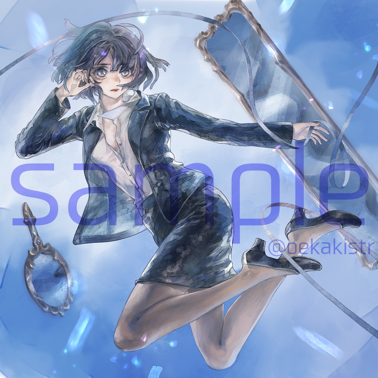 可愛い・カッコいいオリジナルイラストお描きします 男性・女性全身キャライラスト　アイコンや動画、挿絵などに イメージ2