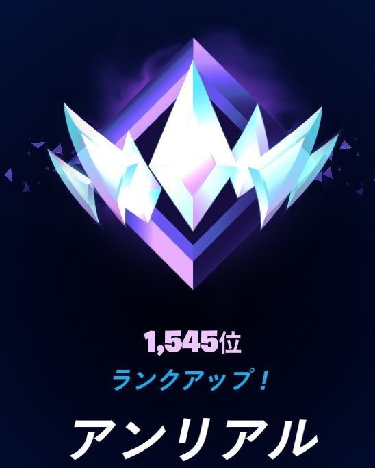 フォートナイトリロードランクキャリーします ランク何でもok　上げまくりましょう！ イメージ1