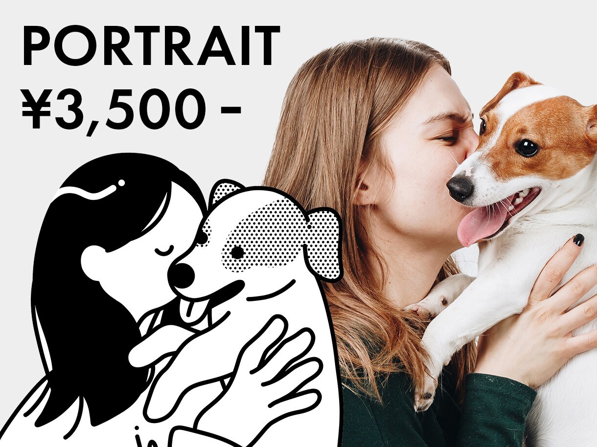 モノクロシンプルなイラストの似顔絵を描きます SNSのアイコンやブログなどに！ イメージ1