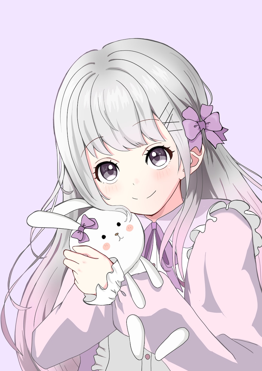 SNSで使えるかわいい女の子のアイコン作ります オリジナルのアイコン作りを手伝わせて下さい(*'ω'*) イメージ2