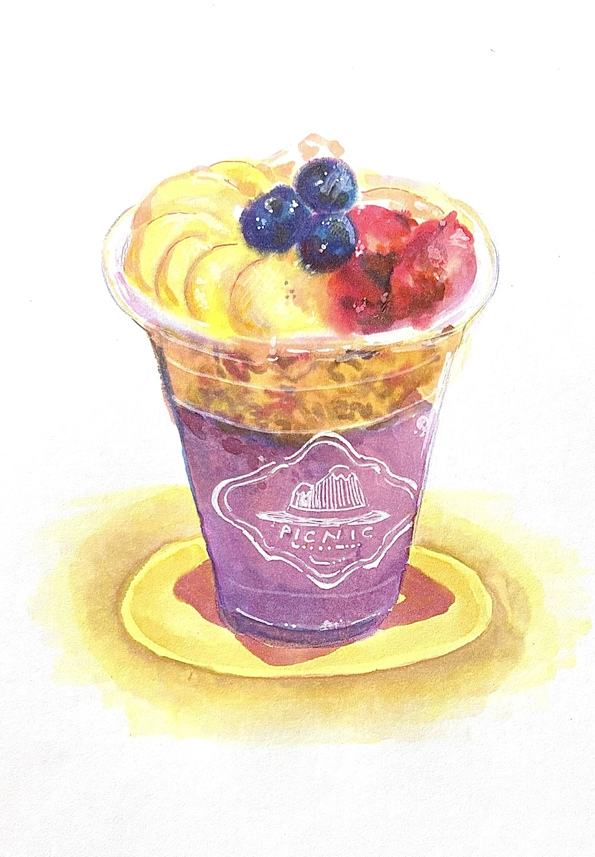 おいしいイラスト制作します アナログで温かみのある食べ物イラスト制作いたします！ イメージ1
