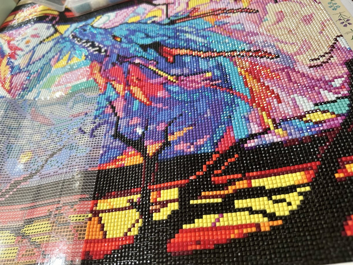 ダイヤモンドアート✨️代わりに制作します スクエア専門✨️どんなサイズでも一律1000円で作成します！ イメージ4