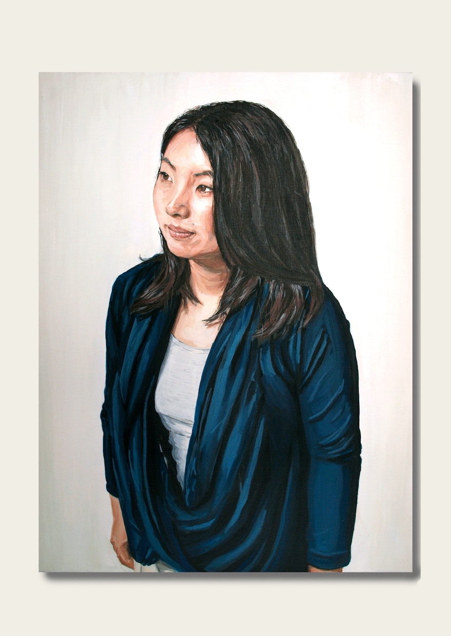油絵で高級感のある肖像画を描きます 美術をもっと身近に。絵画を飾ったり、贈ったりしてみませんか？ イメージ8