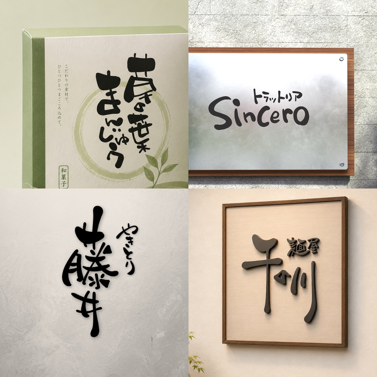 親しみを感じられる文字でロゴをデザインします 力強さも温かさもちょうどいい！商用利用可/著作権譲渡 イメージ1