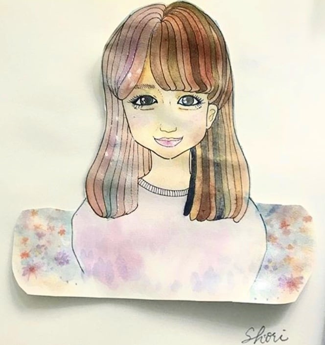 水彩画の手描き似顔絵イラスト描きます 海外風オリジナル似顔絵描きます イメージ2