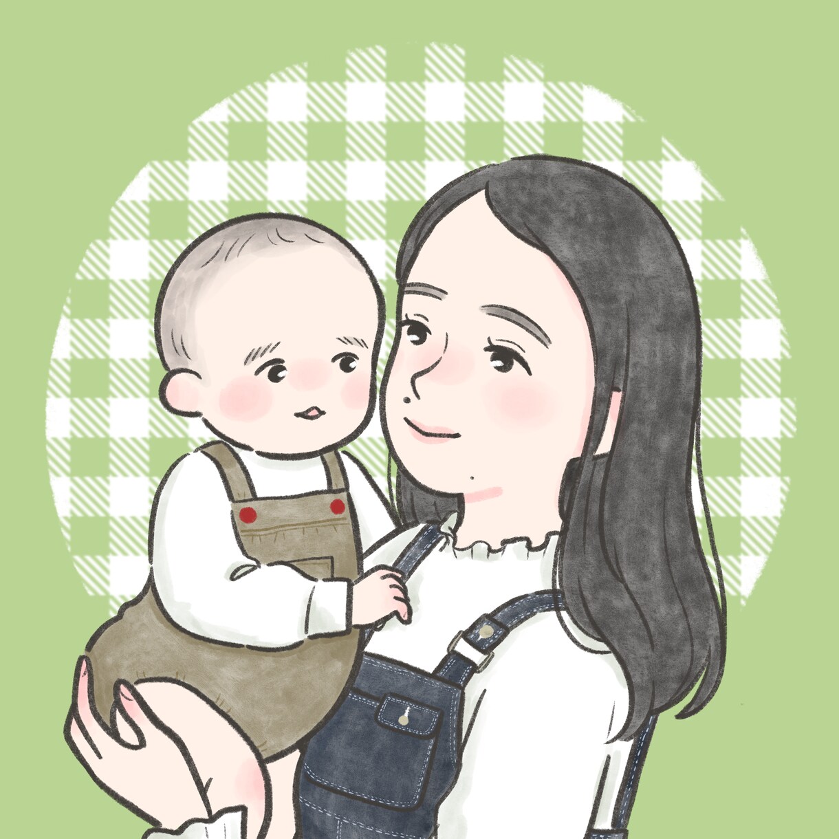 優しい雰囲気の似顔絵描きます SNSのアイコンや記念日に可愛い似顔絵はいかがですか？ イメージ5
