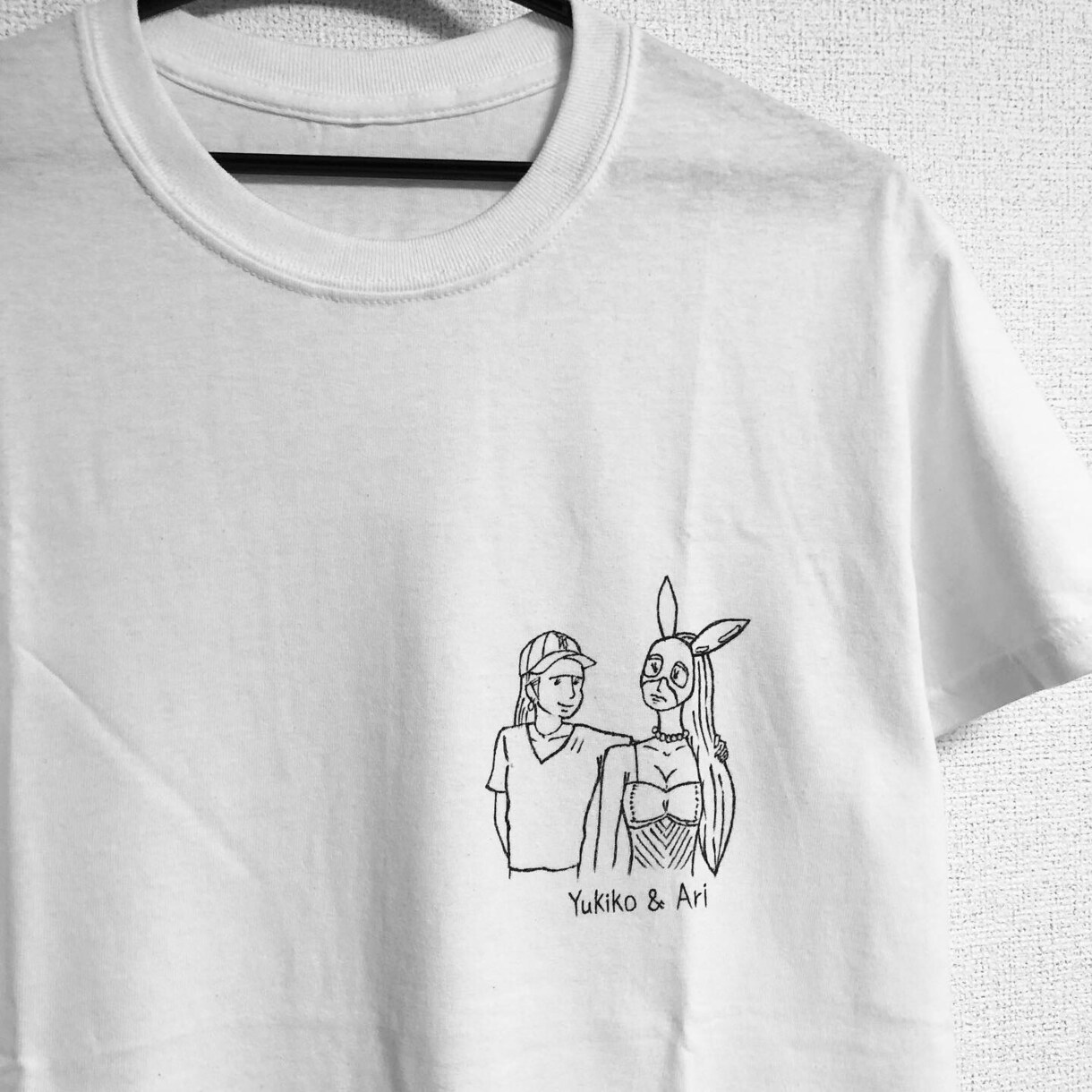イラストデザイン、手書きTシャツを作成しています あなたの好みのデザインを私のタッチで唯一無二のイラストに イメージ9
