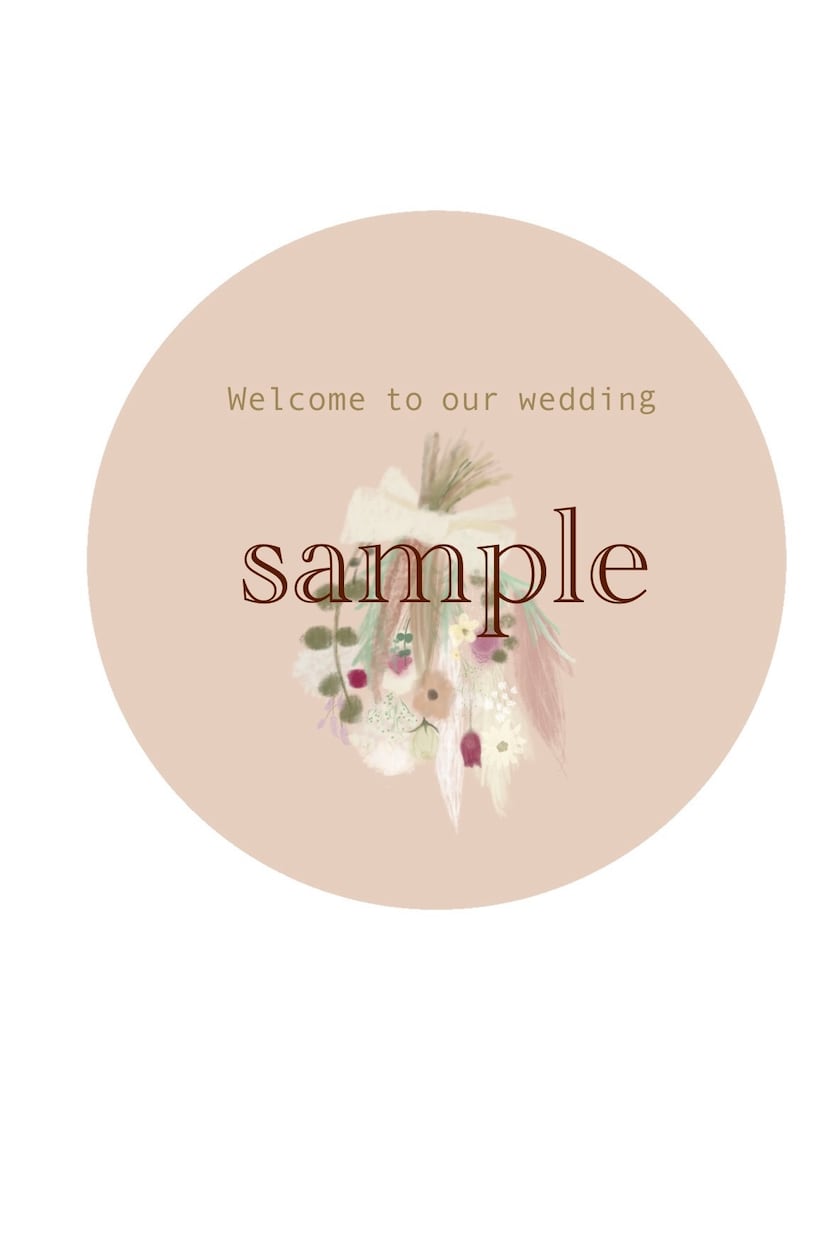 水彩風お花のイラスト描きます ウェルカムボードアイコンに使えるお花のイラストを描きます イメージ1