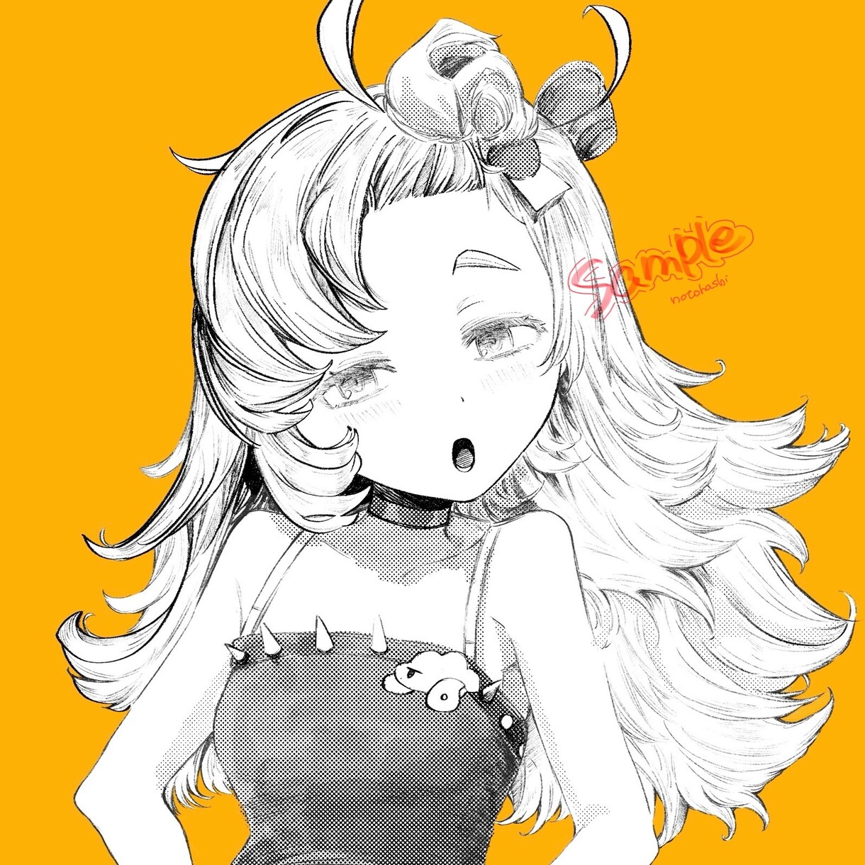モノクロでアイコン等のイラストお描きします 漫画家がご要望に沿ったイラストを制作いたします イメージ1