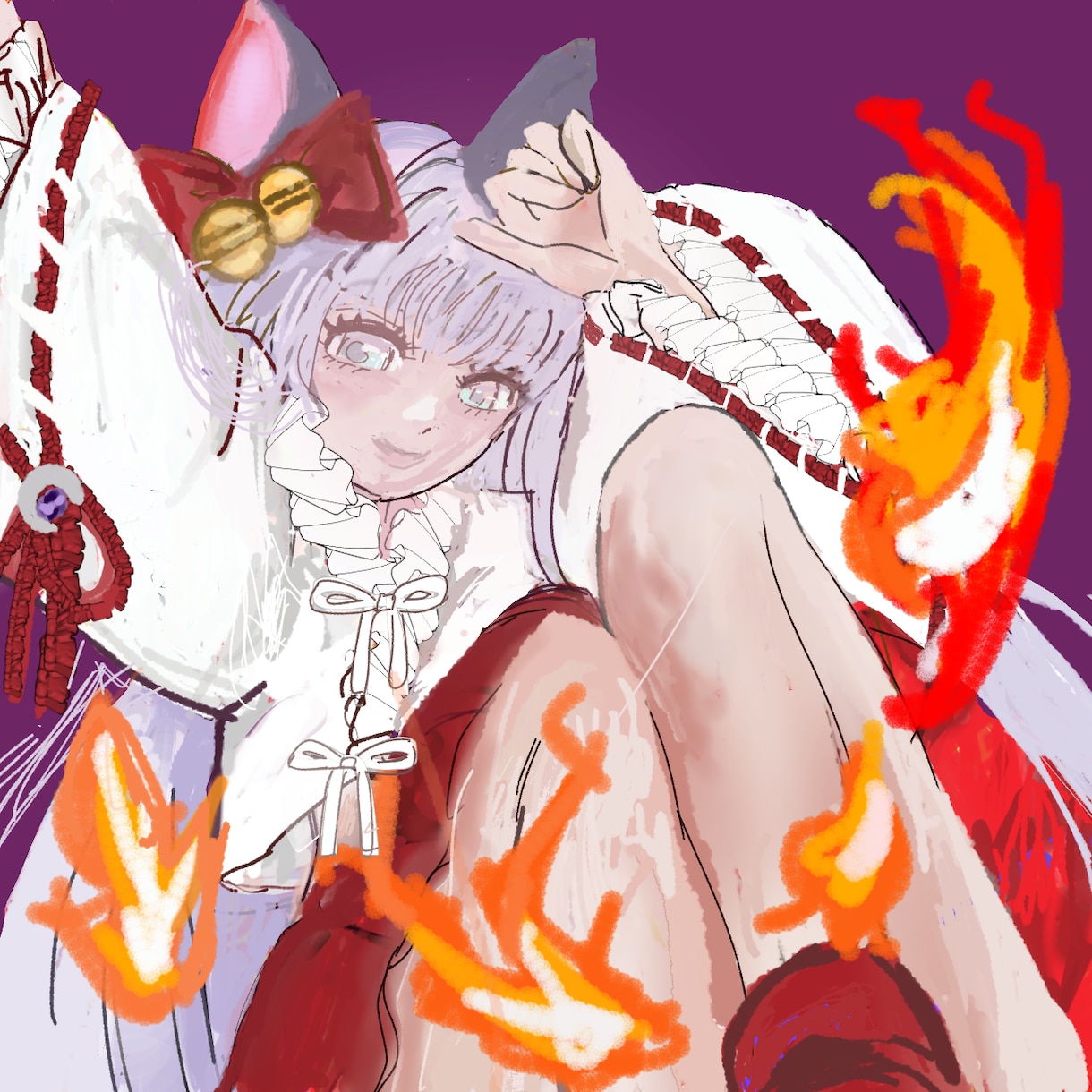 エモくて可愛いレトロポップなイラスト描きます 雰囲気を作り配信者様完全応援いたします。 イメージ4