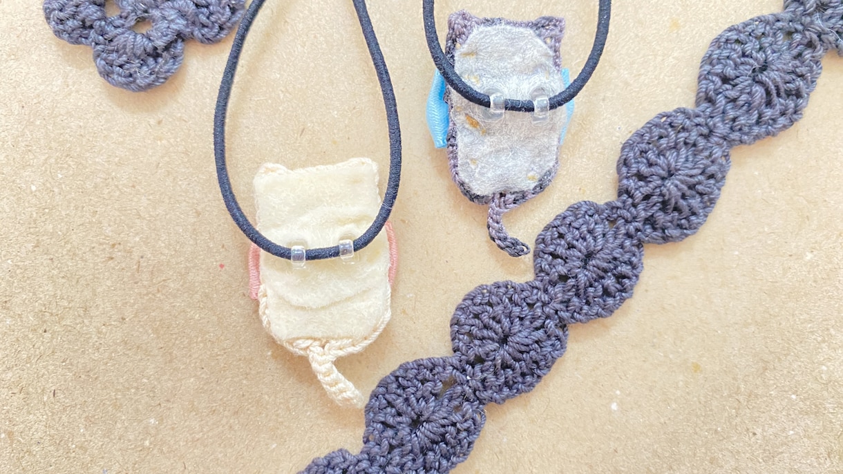 ねこちゃん形のヘアアクセサリーをお作りします 大好きなねこちゃんをすぐそばに！あなただけのアクセサリーです イメージ4