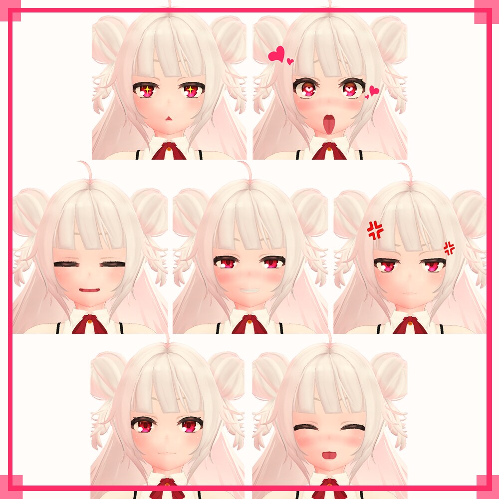 Vtuber向け3Dモデリング依頼承けたわまります Vtuber・VRchat向け3Dモデリング依頼 受付中！ イメージ3