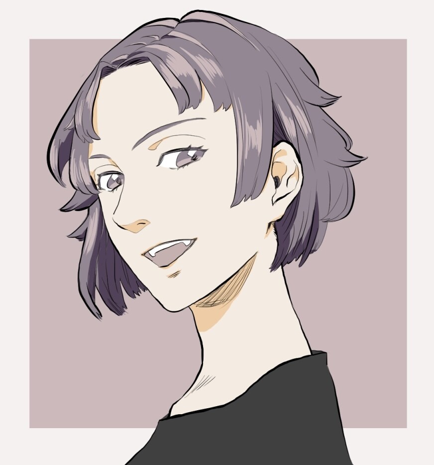 短納期◎SNSアイコンなどのイラストを描きます フラットな塗りのイラストを早くお届けします！商用OK◎ イメージ1