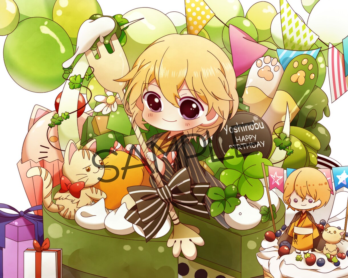 SDアイコン/イラスト作成します ディフォルメイラスト制作（グッズ絵歓迎）致します! イメージ6