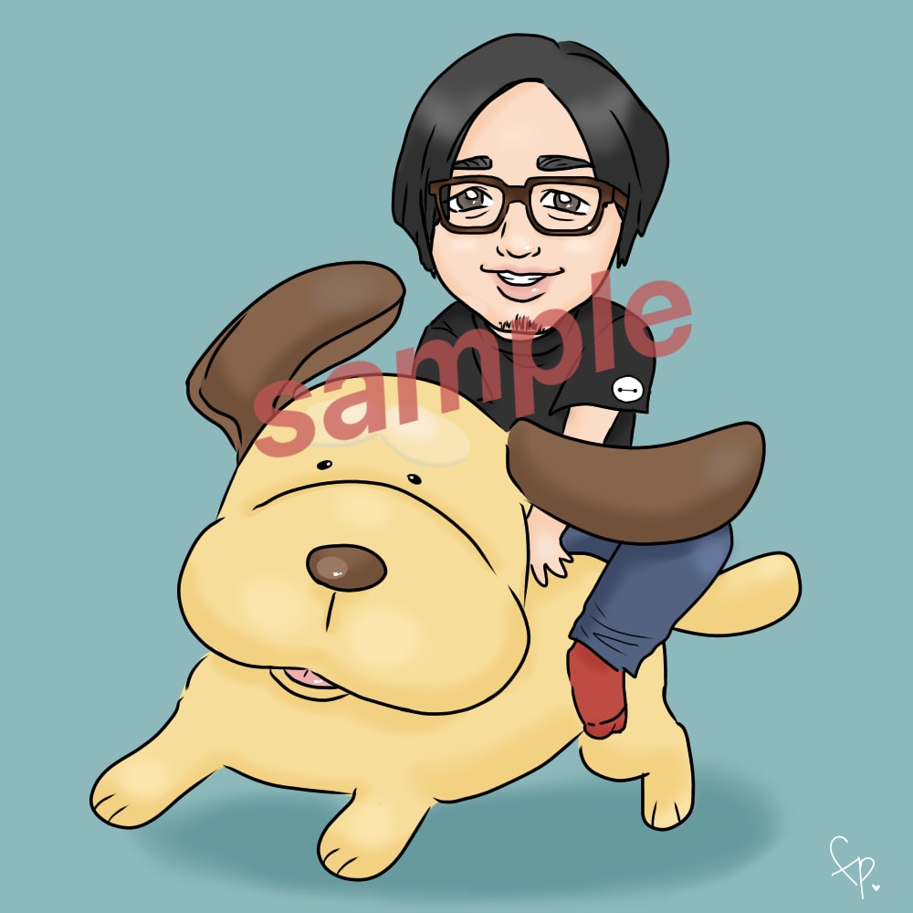 似顔絵描きます アイコンや待ち受け・プレゼントに イメージ1