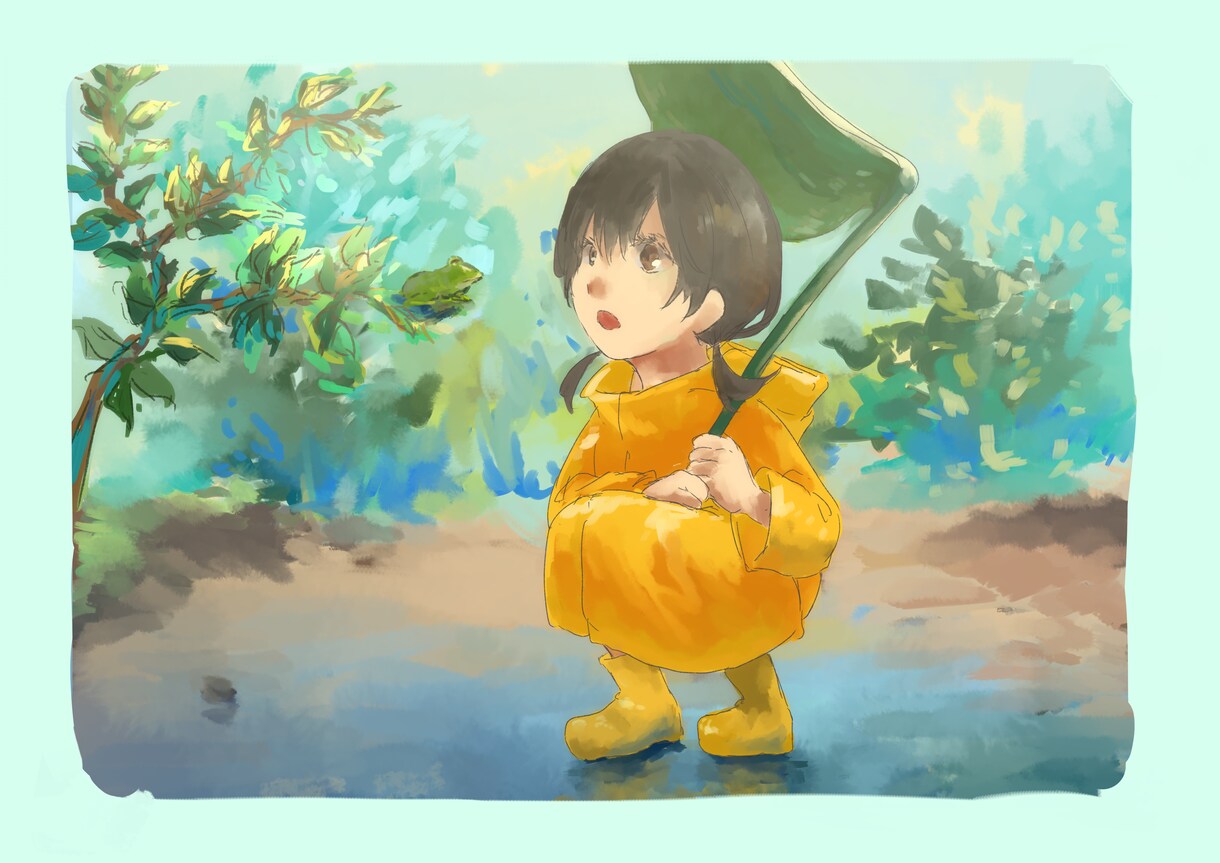 一枚絵から立ち絵まで、イラストなんでも描きます キャラデザインから既存のキャラのイラストまで受け付けてます。 イメージ3