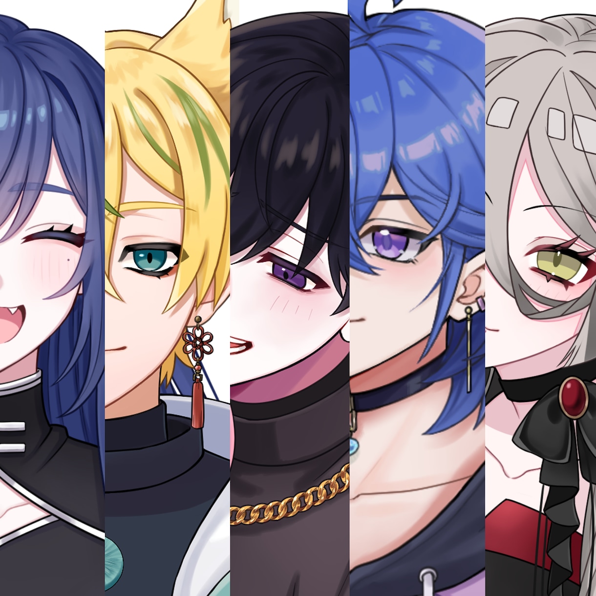等身キャラのバストアップ描きます あなたのオリジナルキャラクター高クオリティでお届け致します。 イメージ1