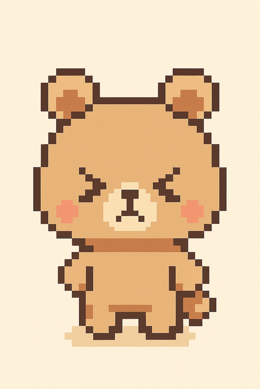 動物やミニキャラの可愛いドット絵を制作します あなただけの“ちびドット”を心を込めて作成します。 イメージ2