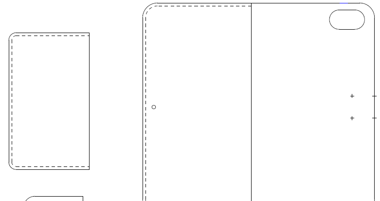 レザークラフトの型紙を電子化します あなたが手書きで作成された型紙をPDFにして保存しませんか？ イメージ9