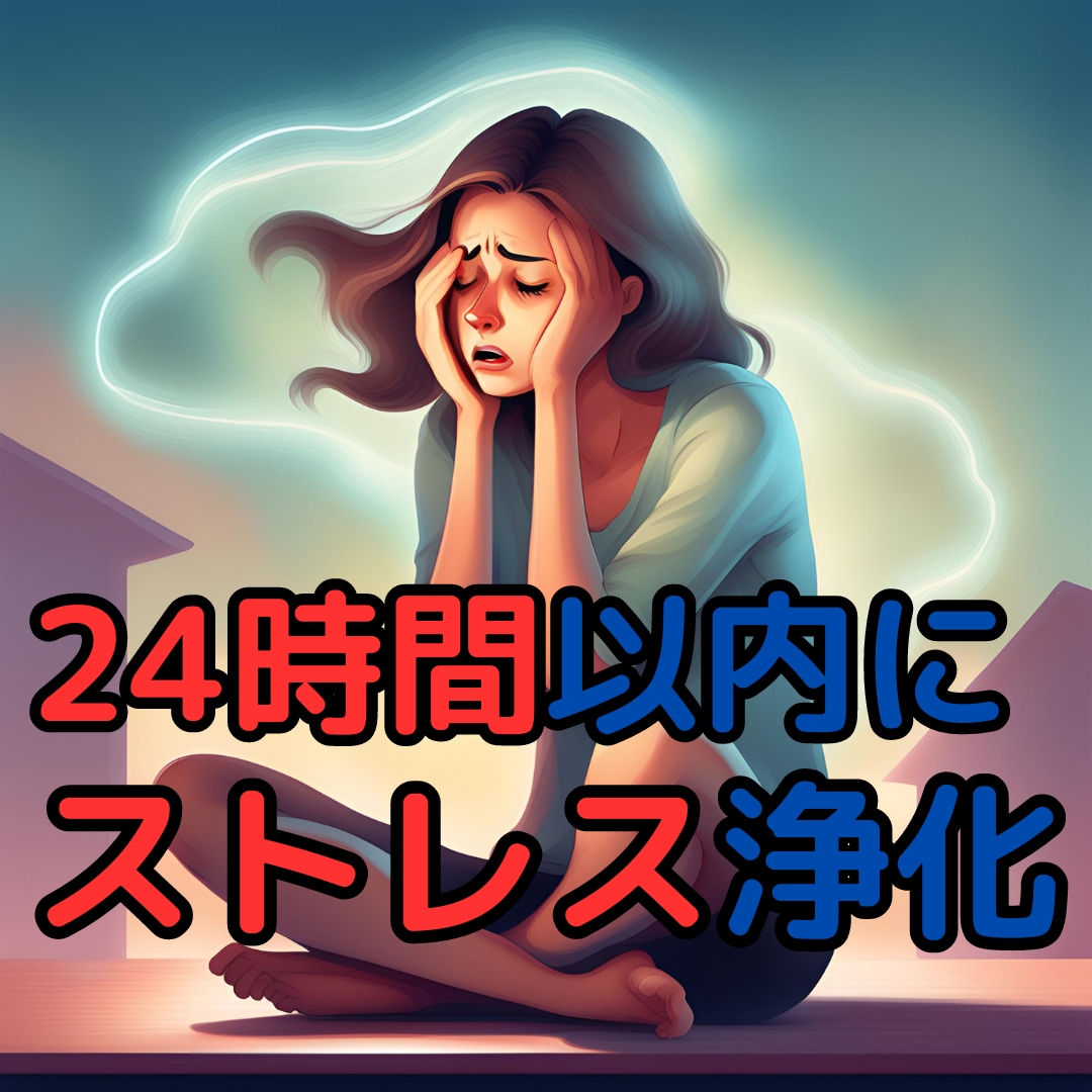 24時間以内に経絡を整えストレスを軽減します 過去に残っている感情ストレスも癒しスッキリさせます。 イメージ1