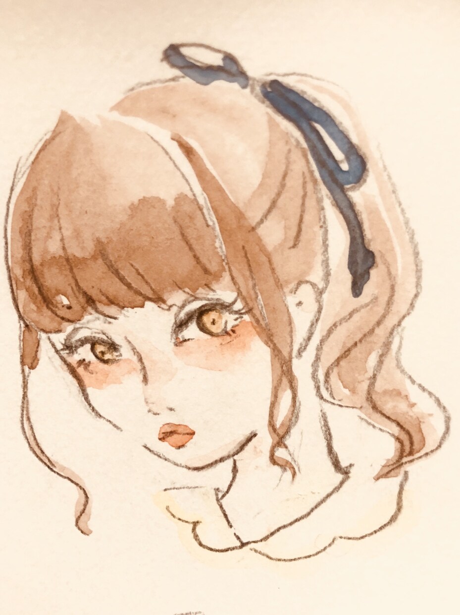 アイコン等に！水彩の優しく可愛いイラスト描きます 水彩タッチで手描きのあたたかい雰囲気が好きな方へ イメージ4