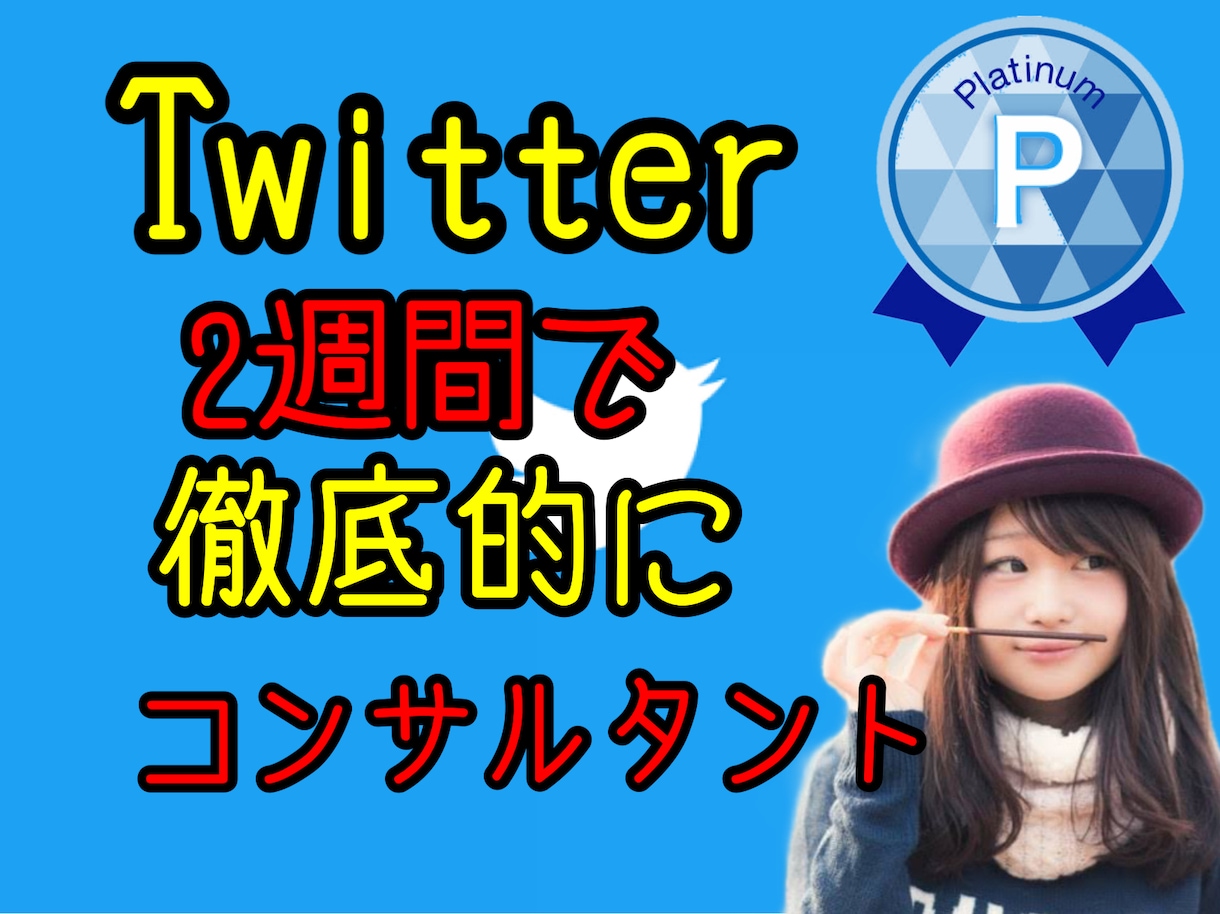 Twitter2週間で徹底的にコンサルタントします アカウント運用○!実績有り!インプ激増の㊙︎裏技公開 イメージ2