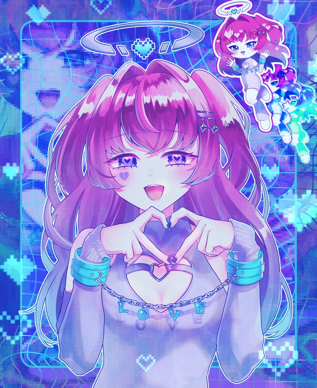 きゅるきゅるな女の子描きます SNSアイコン、配信サムネなど描かせて頂きます！ イメージ2