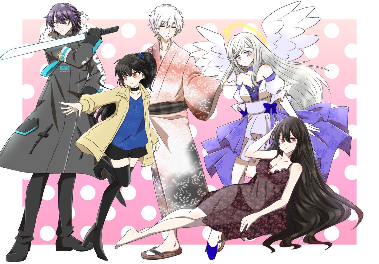 TRPG立ち絵描きます わかりやすく、見やすく、お手軽価格でご提供！ イメージ3