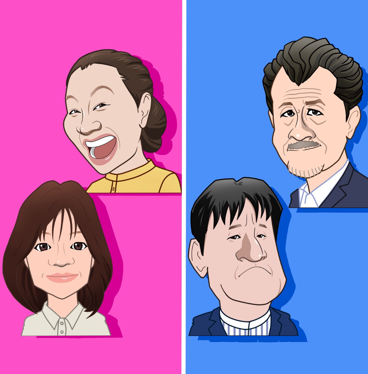 ポップな似顔絵お描きします 名刺、SNSアイコン、プレゼントなどに！ イメージ8