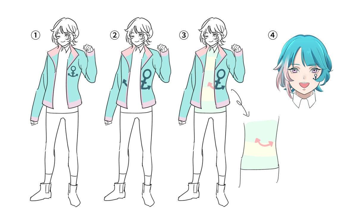 VTuberデビューをサポートいたします 丁寧なカウンセリングでイメージ通りのキャラクターを！ イメージ3