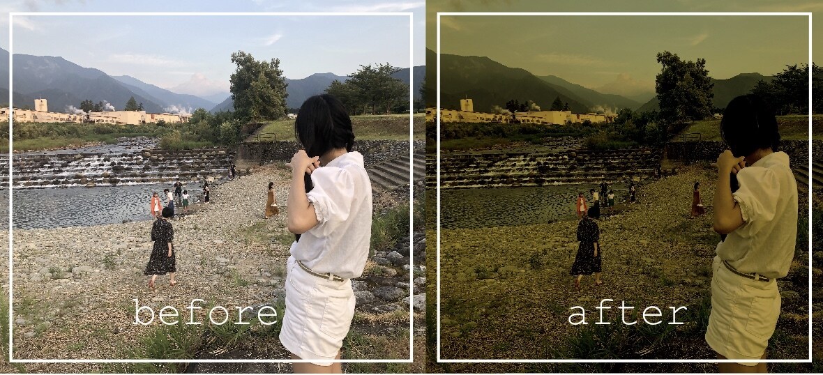 SNSにアップする写真に！雰囲気溢れる加工します 他の人とちょっと違う、自分だけの写真が欲しいときに。 イメージ3
